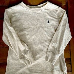 Boys Polo Cotton Long Sleeve Size 4T